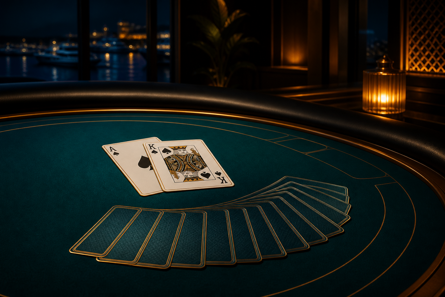Harbor Twenty-One social card table